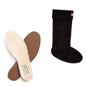 Hunter Fleece Boot Socks & Shearling Inserts